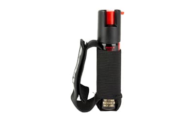 Sabre The Runner, 0.67 Ounces, Pepper Gel, Black, Included Hand Strap