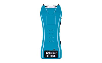 Sabre Stun Gun, 1.600 uC Mini Stun Gun w/ holster, Teal