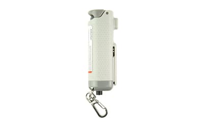 Sabre Safe Escape 3-In-1, .54oz, Pepper Gel with Seat Belt Cutter and Window Breaker, Light Gray