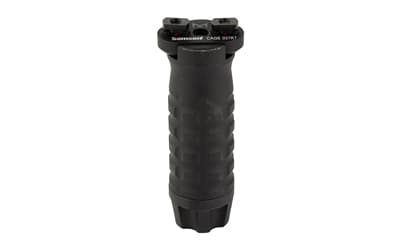 Samson Manufacturing Corp. Vertical Foregrip, Anodized Finish, Black, Fits M-LOK, Medium (3.5"), Grenade Design