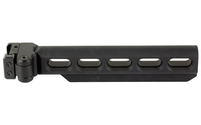 Samson Manufacturing Corp. B.R.E., Bufferless Receiver Extension, Folding Receiver Extension, Fits Picatinny, Matte Finish, Black, No Stock Included