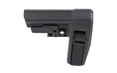 SB Tactical SBA6, Pistol Stabilizing Brace, Fits AR Carbine Extension, Black, 5 Position Adjustable, Includes Adjustable Nylon Strap
