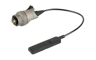 Surefire DS07, Waterproof Switch Assembly For Scout Light, 7" Tape Switch Included, Tan