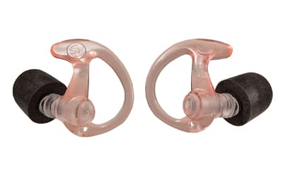 Surefire EP10 Sonic Defenders Ultra Max, Ear Plug, Medium, Foam, Clear, 1 Pair