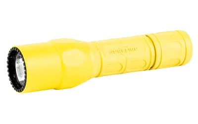 Surefire G2X Pro, Flashlight, Dual-Output LED 600/15 Lumens, Polymer Body, Aluminum Bezel, Yellow, Inlcudes Constant-On Click-Type Tailcap Switch