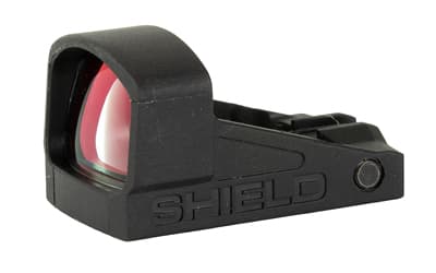 Shield Sights SHIELD Mini Sight, Compact, Glass Edition, Red Dot Sight, Non Magnified, Fits SMSc Footprint, 8 MOA Dot, Black