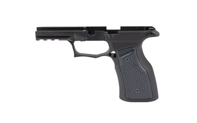 Sharps Bros. Gen 3 Grip Module, Fits Sig P365 X-Macro, Anodized Finish, Black, Black Grips