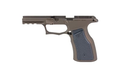 Sharps Bros. Gen 3 Grip Module, Fits Sig P365 X-Macro, Anodized Finish, Bronze, Black Grips