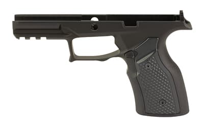 Sharps Bros. Grip Module, Fits Taurus GX4 Carry, 7075 Aluminum Construction, Anodized Finish, Black, Black Grip Panels