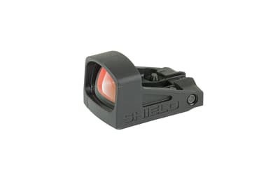 Shield Sights SMS2, Glass Edition, Mini Red Dot Sight, Non Magnified, Shield RMSc Footprint, 8 MOA Red Dot, Black