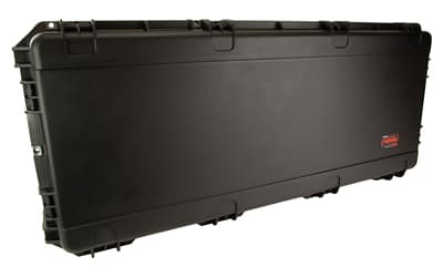 SKB Sports iSeries Double Bow/Rifle Case, With Foam, Polypropylene Copolymer Resin Construction, Black, 50"x21.5"x8.5", 29.68 lbs
