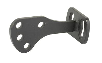 Skull Hooker Bone Bracket Skull Plate Adapter, For Use with Bone Bracket, Table Hooker or Trophy Tree, Black