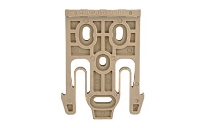 Safariland Model 6004-19 Quick Locking System Holster Fork, Single Kit Only, Flat Dark Earth