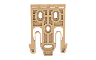 Safariland Model 6004-19 Quick Locking System Holster Fork, Single Kit Only, Coyote Brown Finish