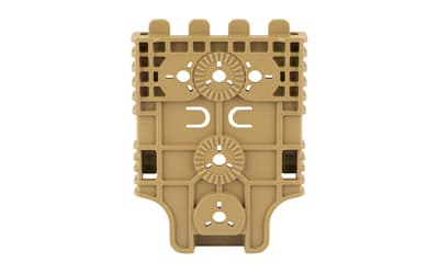 Safariland Model 6004-22 Quick Locking System - Receiver Plate (QLS 22), Single Kit Only, Flat Dark Earth Brown