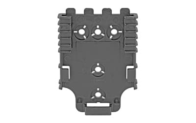 Safariland Model 6004-22L Quick Locking Receiver Plate with Locking Feature, Single Kit Only, Black Finish