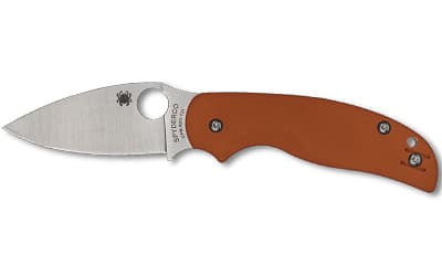 Spyderco Sage 5, Folding Knife, 3" Drop Point Blade, CPM REX 121 Blade Steel, 7.13" Overall Length, Compression Lock, Satin Finish, Silver Blade