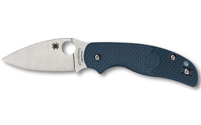 Spyderco Sage 5 Lightweight, Folding Knife, 3" Drop Point Blade, CPM SPY27 Blade Steel, 7.13" Overall Length, Compression Lock, Satin Finish