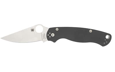 Spyderco Para Military 2, Folding Knife, 3.45" Clip Point Blade, Plain Edge, Micro-Melt Maxamet Blade Steel, 8.26" Overall Length, Compression Lock