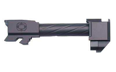 Shadow Systems CR Barrel with Compensator, 9MM, 3.66", Fits Shadow Systems CR, Nitride Finish, Black