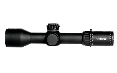 Steiner T6Xi, Rifle Scope, 2.5-15X, 50mm Objective, 34mm Tube Diameter, SCR Reticle, .1 Mil, First Focal Plane, Matte Finish, Black