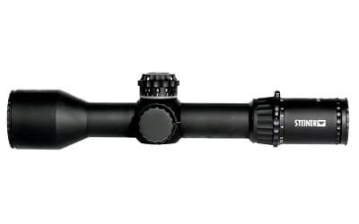 Steiner T6Xi, Rifle Scope, 2.5-15X, 50mm Objective, 34mm Tube Diameter, SCR Reticle, 1/4 MOA, First Focal Plane, Matte Finish, Black