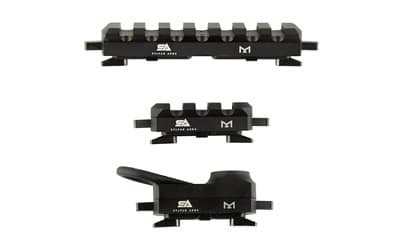 Sylvan Arms Sylvan Rail Sling Mount Combo, Fits M-LOK, Quick Detach, Includes Sling Mount, 7-Slot and 3-Slot Rails, Black