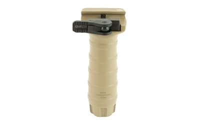 TangoDown Vertical Grip, Fits Picatinny, Quick Detach Auto Lock, Desert Tan