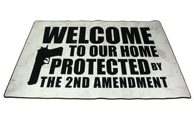 TekMat Door Mat, 2nd Amendment, Black, 25"x42"