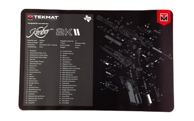 TekMat Tekmat for Kimber 2K11, Cleaning Mat, Black