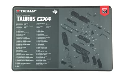 TekMat Tekmat for Taurus GX4, Cleaning Mat, Black