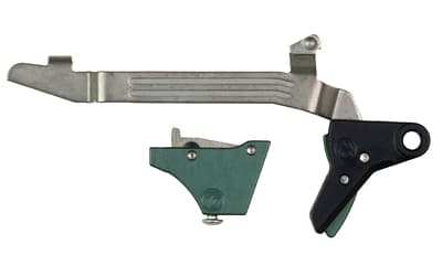 Timney Triggers Timney Triggers, Alpha Competition Trigger, Anodized Finish, Green, Fits Large Frame GLOCK Gen 3 & Gen 4 - 20, 21, 29, 30, 40 and 41