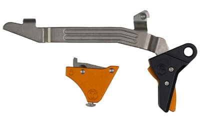 Timney Triggers Timney Triggers, Alpha Competition Trigger, Anodized Finish, Orange, Fits GLOCK Gen 5 - G17, G19, G34