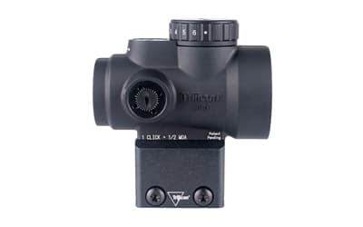 Trijicon MRO SD, Green Dot, 25mm Objective, 2 MOA Dot, Matte Finish, Black, Lower 1/3 Co-Witness Mount