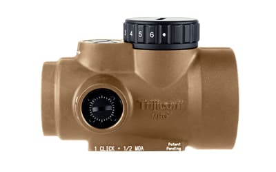 Trijicon MRO SD, Green Dot, 25mm Objective, 2 MOA Dot, Anodized Finish, Coyote Brown, No Mount Included