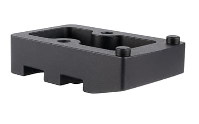Trijicon Accessory Ring Plate, Medium Mount, Q-Loc, Fits Trijicon RMR, Anodized Finish, Black