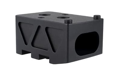 Trijicon Accessory Ring Plate, High Mount, Q-Loc, Fits Trijicon RMR, Anodized Finish, Black