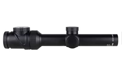 Trijicon AccuPoint, Second Focal Plane Rifle Scope, 1-8X Magnification, 24mm Objective, 30mm Main Tube, Red BAC Post, Satin Finish, Black