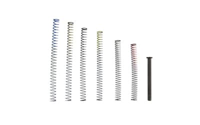 True Precision Recoil Spring Tuning Kit, Recoil Spring, For Compensated/Suppressed Ruger RXM, Black