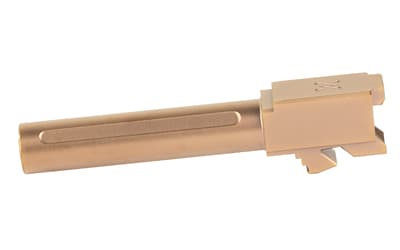 True Precision Barrel, 9MM, Fits Glock 19, Copper TiCN Finish
