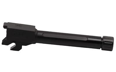True Precision Barrel, 9MM, Threaded 1/2X28, Fits SIG P320 X-Compact, Nitride Finish, Black