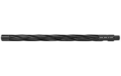 TacSol Performance X-Ring Barrel, 16.5" Spiral Fluted 6061-T6 Aluminum, Threaded 1/2X28, .920" Diameter, Gloss Black, For 10/22 or X-Ring Rifle