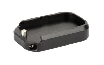 Taran Tactical Innovation Base Pad For Glock +0, 9/40 Double Stack, Black Finish