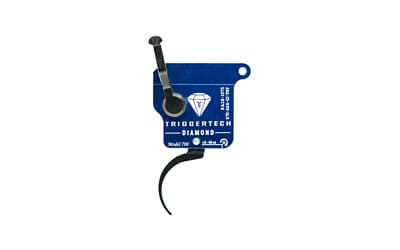 TriggerTech Rough Diamond, Single-Stage Trigger, Fits Remington 700 Clones, Pro-Curve Trigger, No Bolt-Release, Right Hand, PVD Finish