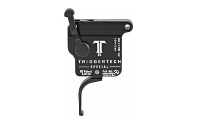 TriggerTech Trigger, 1.0-3.5LB Pull Weight, Fits Remington 700, Special Flat Clean Trigger, Right Hand, Adjustable, Black Finish