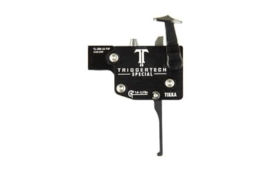 TriggerTech Special, Trigger, Fits Tikka T3/T3x/T1x, Straight Flat Lever Trigger, Left Hand, Black