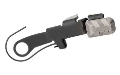 Tyrant CNC Extended Slide Release, Fits Glock 17/19/22/23/24/25/27/31/32/33/34/35 Gen2-4, PVD Finish, Gray