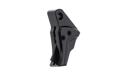Tyrant CNC I.T.T.S. Trigger Shoe, Fits GLOCK 17/19/22/23/24/26/27/31/32/33/34/35/37/38/39 Gen5/6, Matte Finish, Black