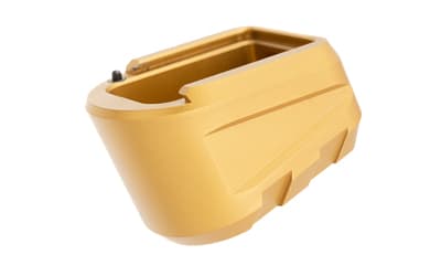 Tyrant CNC Mag Extension, +3, For Sig Sauer P365 X-Macro, Matte Finish, Gold