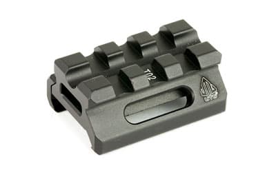 Leapers, Inc. - UTG Super Slim Picatinny Riser Mount, 1/2" Height, 3 Slots. Black Finish